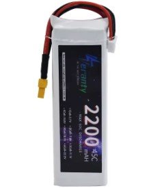 Batería Lipo 11.1V  2200mAh, conector XT60